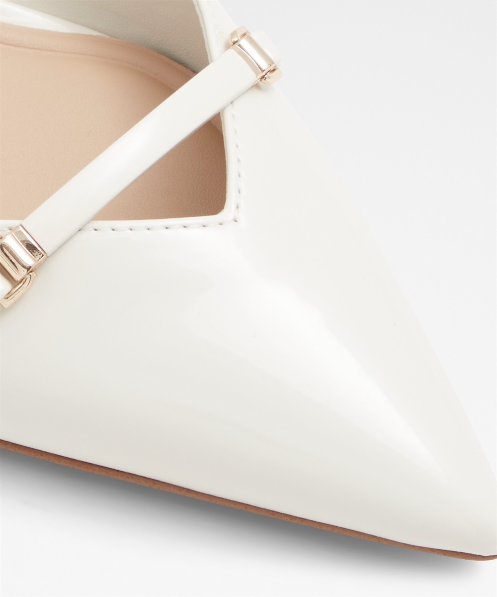 Imagen 6 de Zapatos de salón de mujer con punta de punta - Blanco Blanco