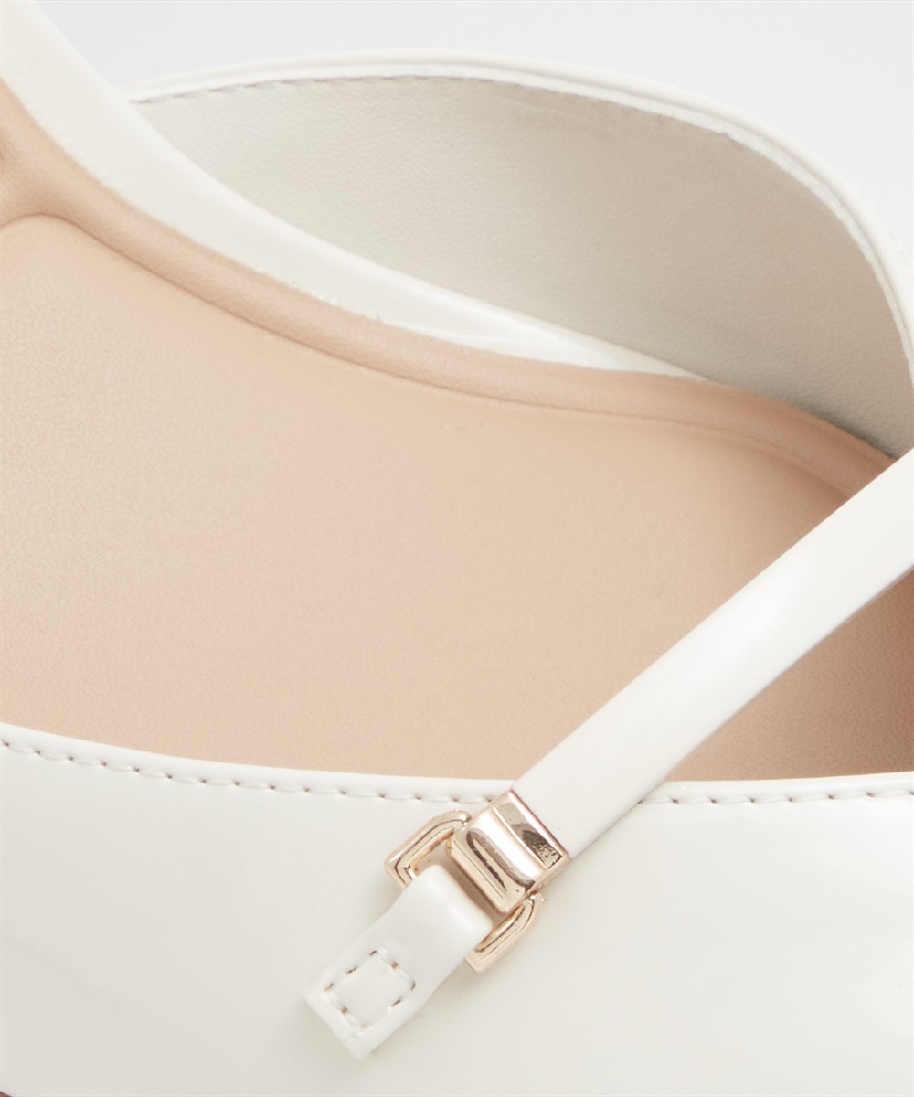 Imagen 7 de Zapatos de salón de mujer con punta de punta - Blanco Blanco