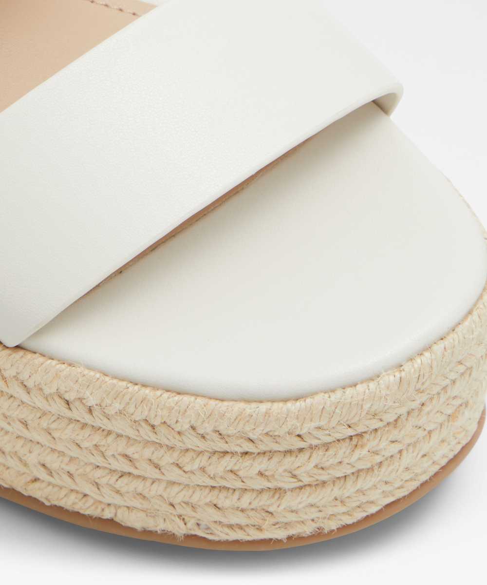 Sandalias de tacón de mujer con punta redonda - Aldo - Blanco Blanco-5