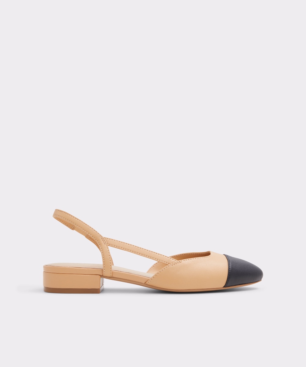 Zapatos de salón de mujer con punta redonda - Aldo - Beige Beige-1