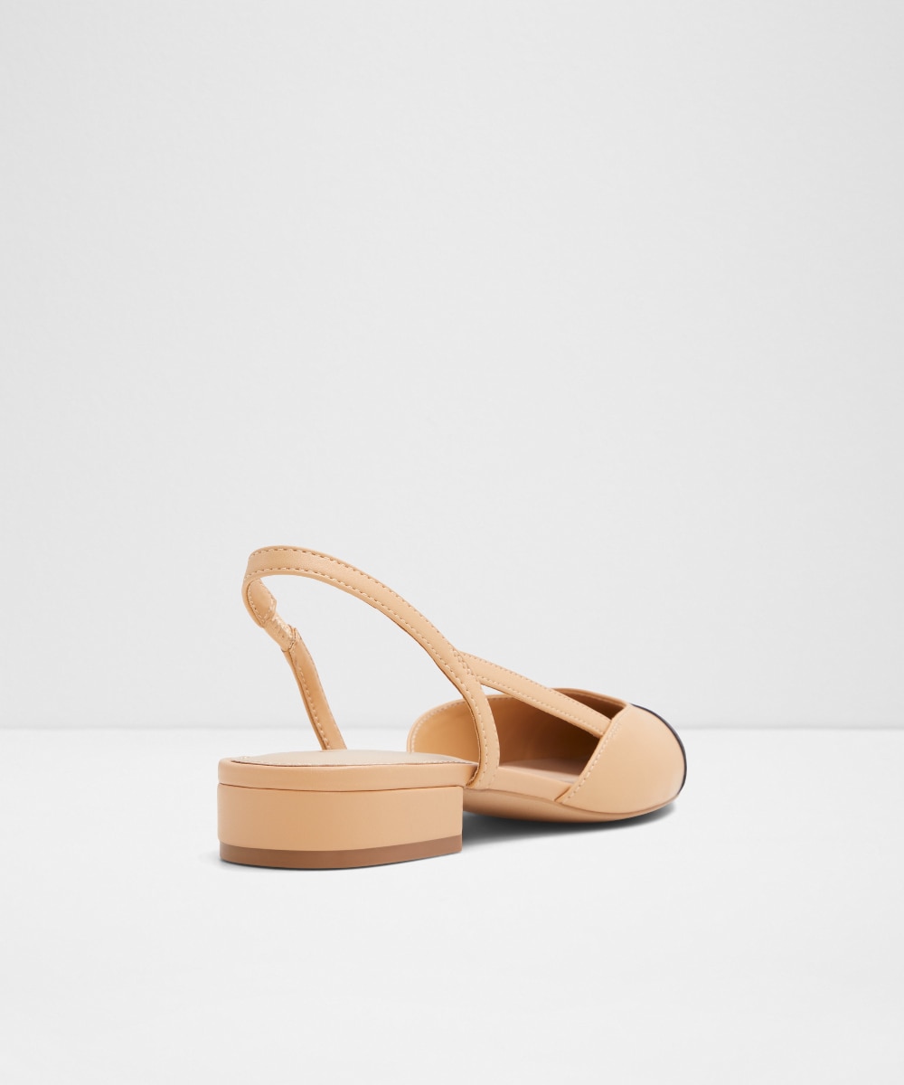 Zapatos de salón de mujer con punta redonda - Aldo - Beige Beige-3