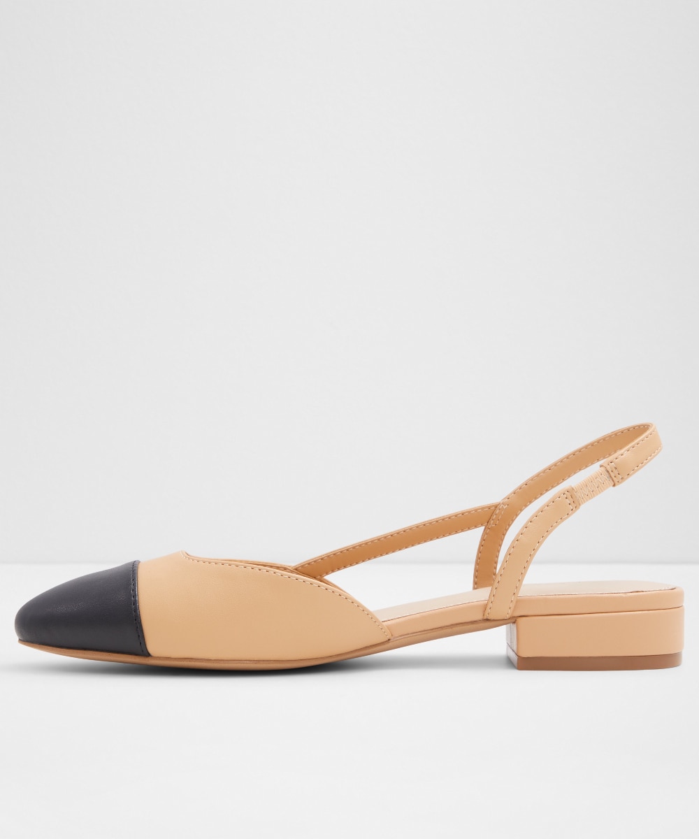 Zapatos de salón de mujer con punta redonda - Aldo - Beige Beige-2