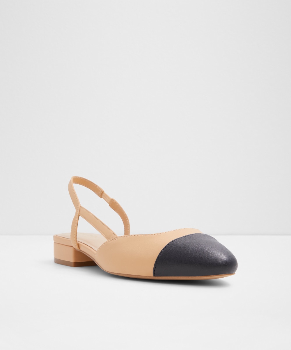Zapatos de salón de mujer con punta redonda - Aldo - Beige Beige-4
