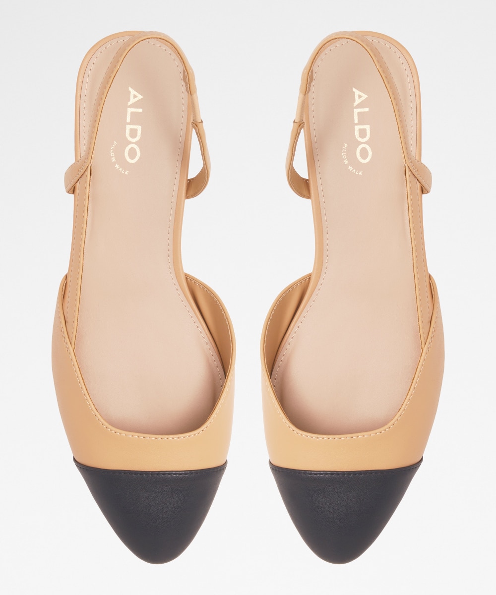 Zapatos de salón de mujer con punta redonda - Aldo - Beige Beige-6