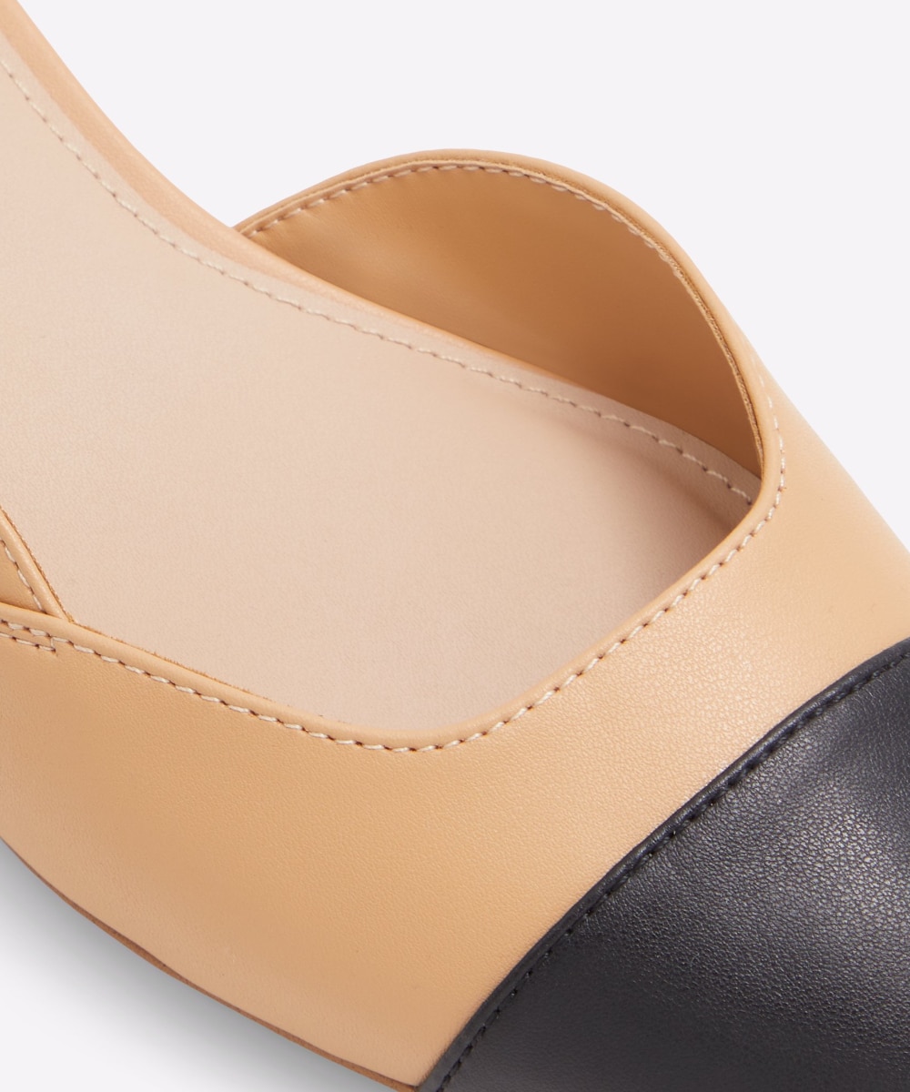 Zapatos de salón de mujer con punta redonda - Aldo - Beige Beige-7