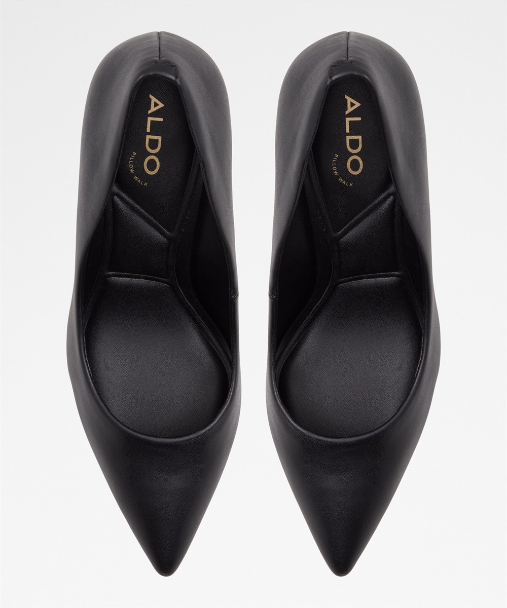 Zapatos de salón de mujer con punta afilada - Aldo - Negro brillante Negro brillante-3