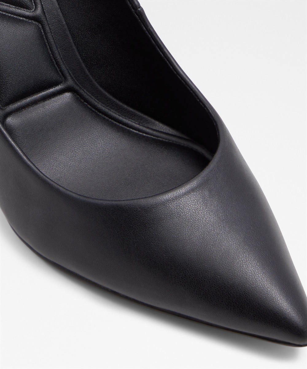Zapatos de salón de mujer con punta afilada - Aldo - Negro brillante Negro brillante-6