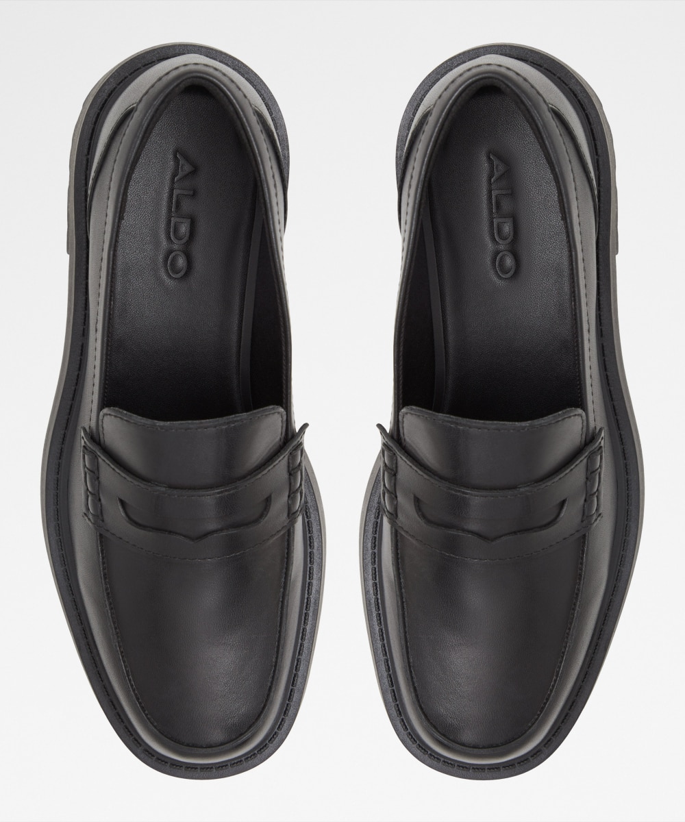 Mocasines planos de mujer con punta redonda - Aldo - Negro Negro-6