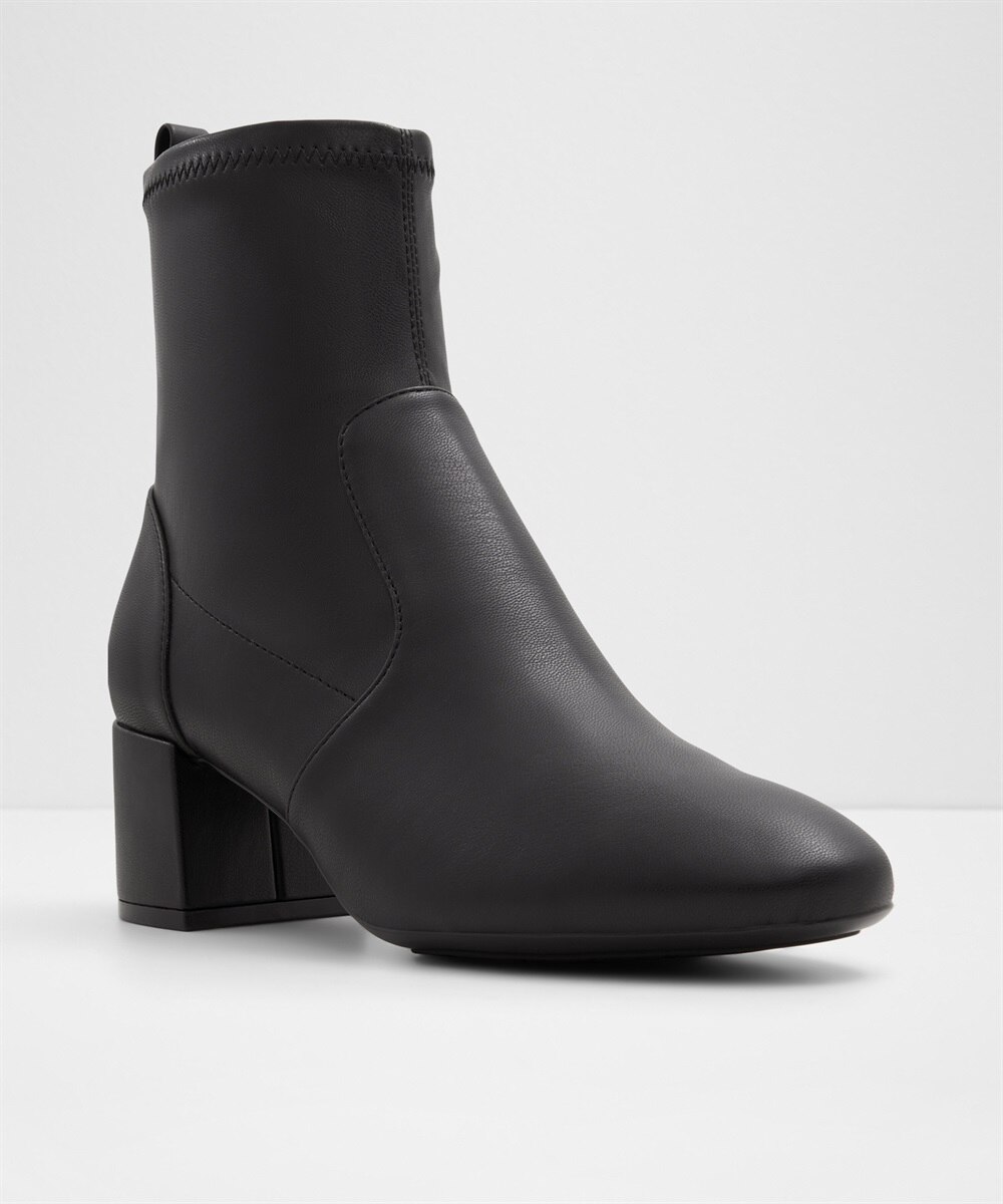 Botines básicos de mujer con punta redonda - Aldo - Negro Negro-5