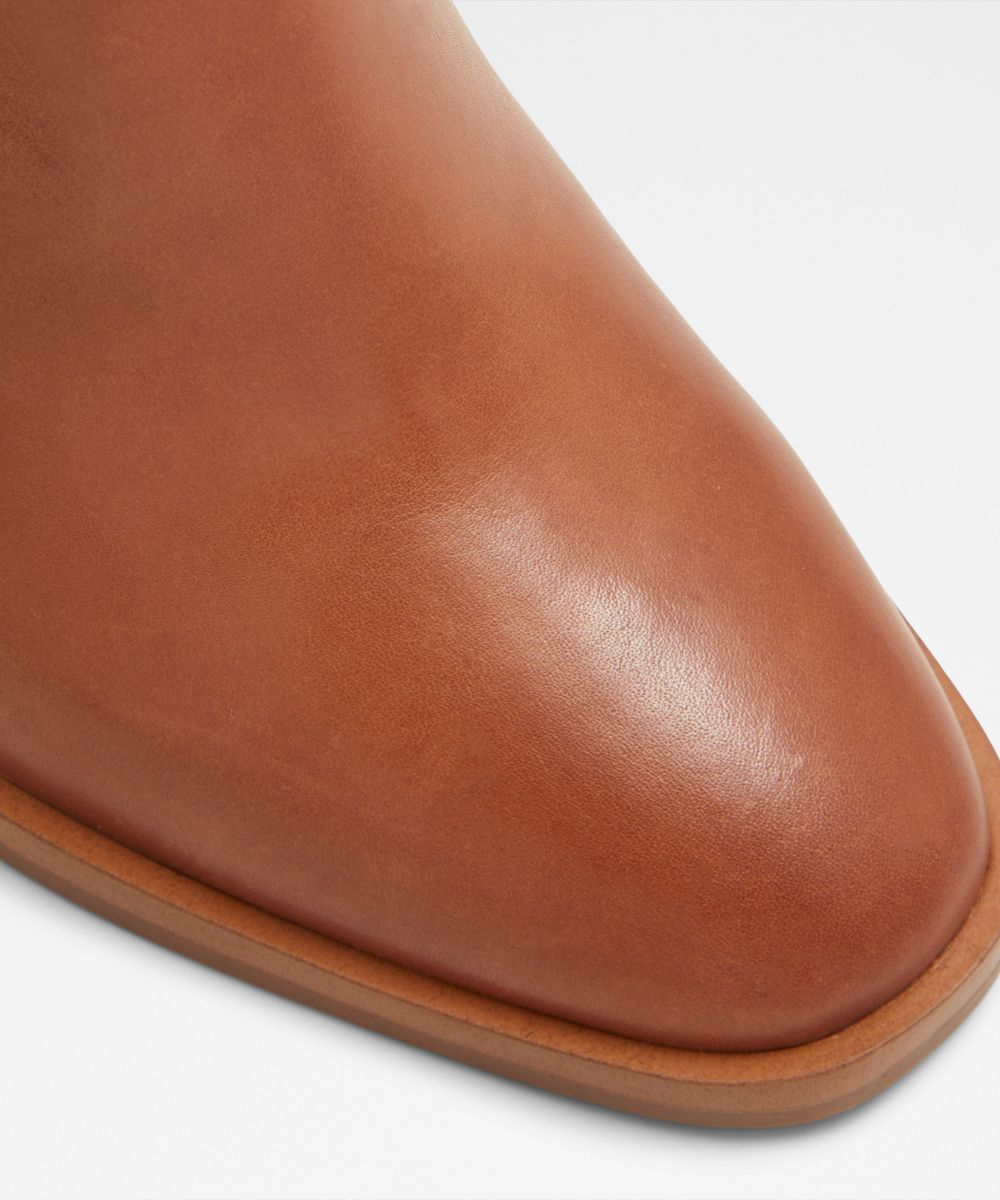 Botines básicos de mujer con punta cuadrada - Aldo - Camel Camel-5