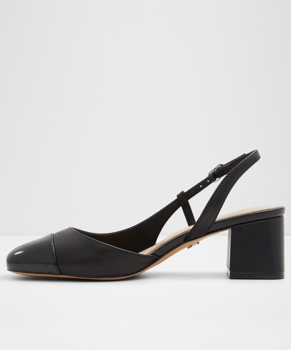 Zapatos de salón de mujer con punta redonda - Aldo - Negro Negro-2