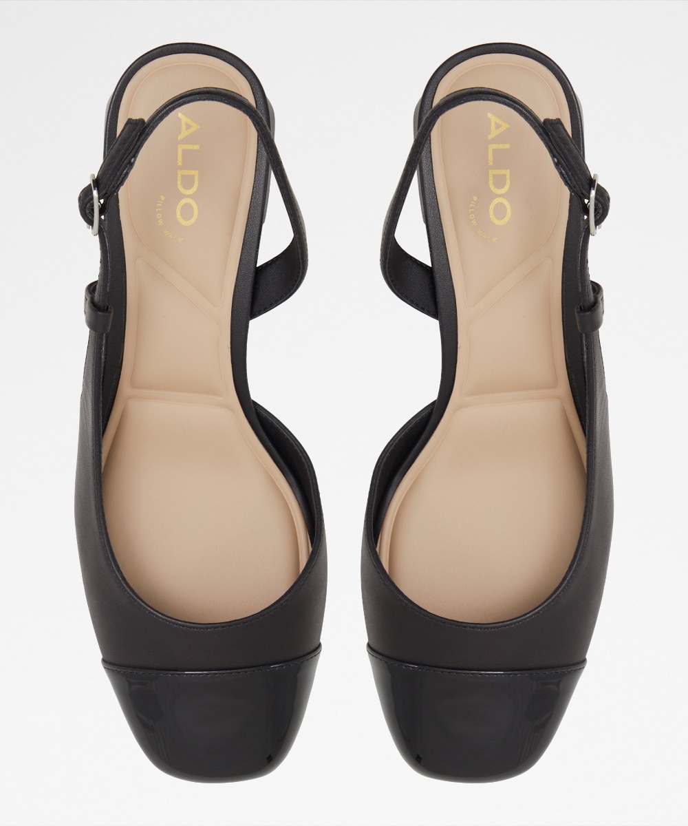 Zapatos de salón de mujer con punta redonda - Aldo - Negro Negro-6