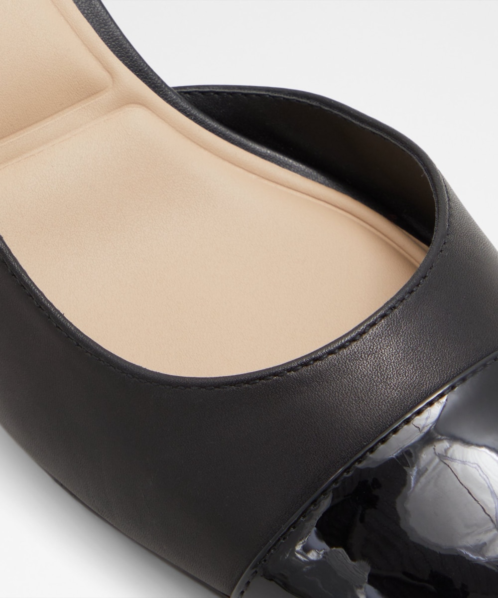 Zapatos de salón de mujer con punta redonda - Aldo - Negro Negro-7
