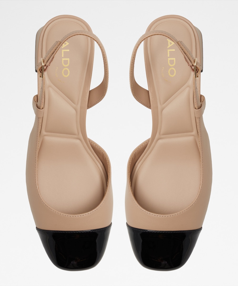 Zapatos de salón de mujer con punta redonda - Aldo - Beige Beige-6