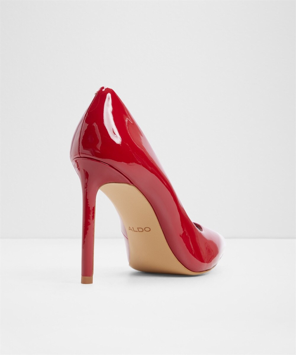 Zapatos de salón de mujer con punta afilada - Aldo - Rojo Rojo-2