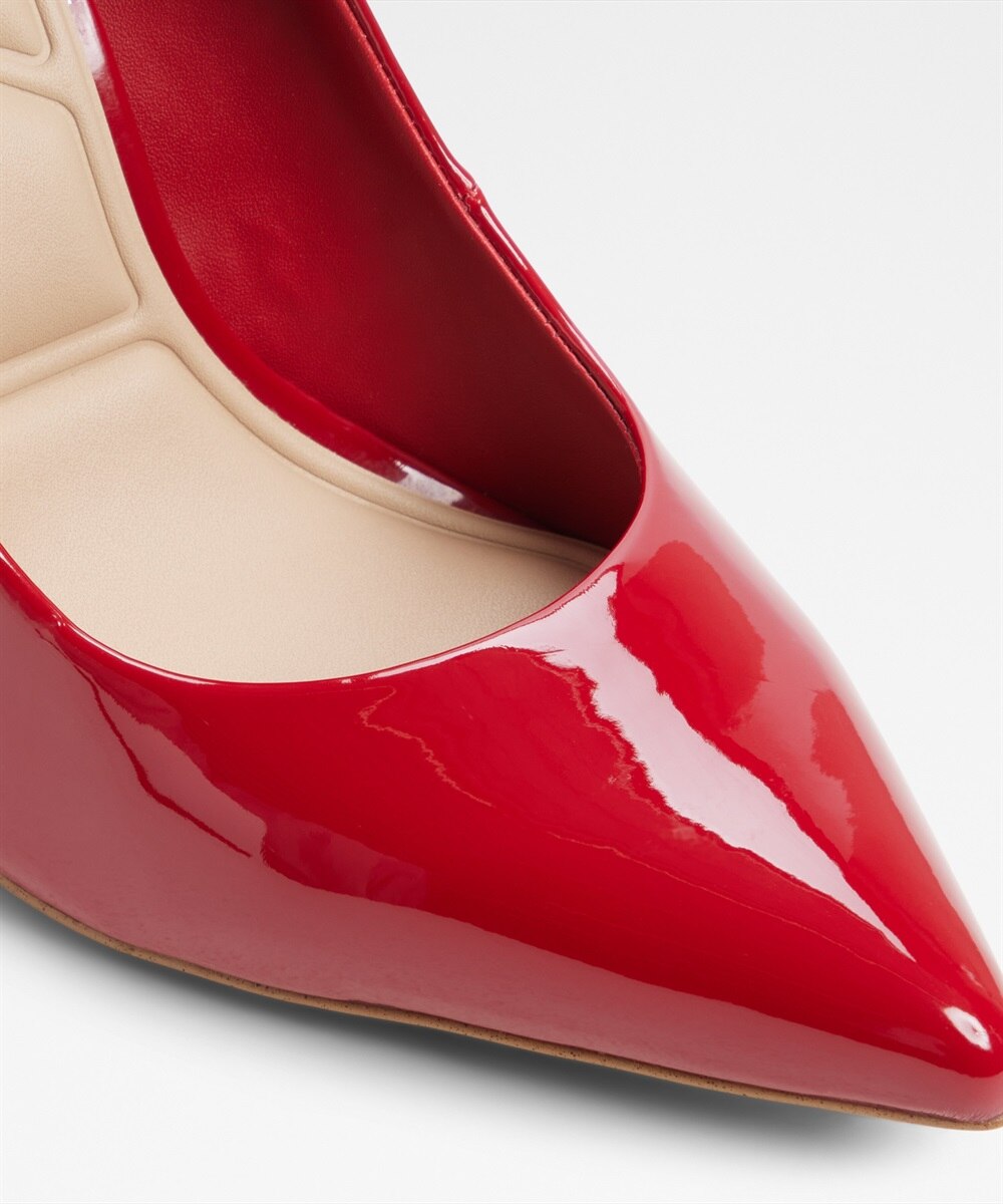 Zapatos de salón de mujer con punta afilada - Aldo - Rojo Rojo-6