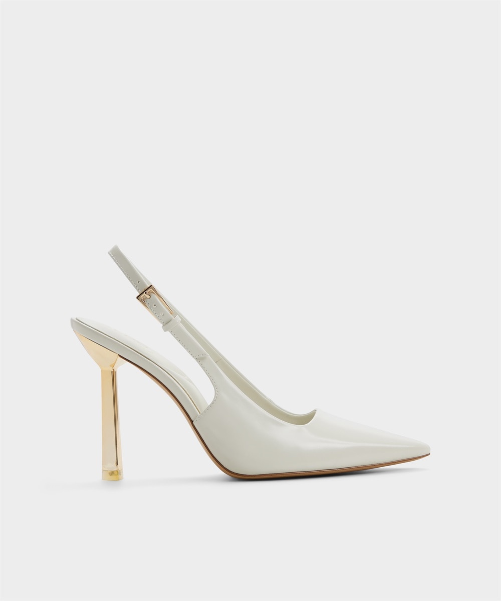 Zapatos de salón de mujer con punta de punta - Aldo - Blanco Blanco-1