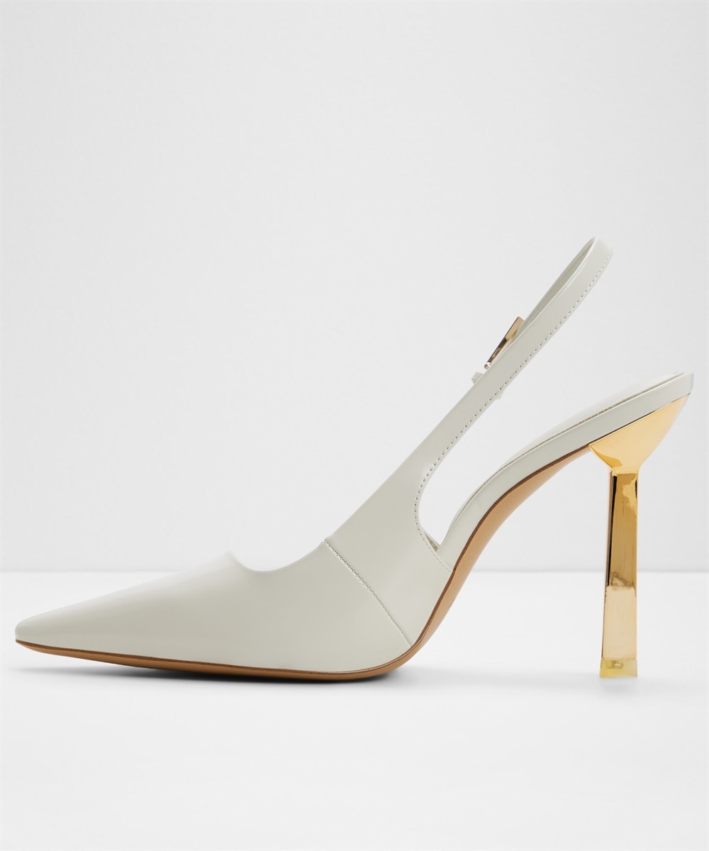 Zapatos de salón de mujer con punta de punta - Aldo - Blanco Blanco-4