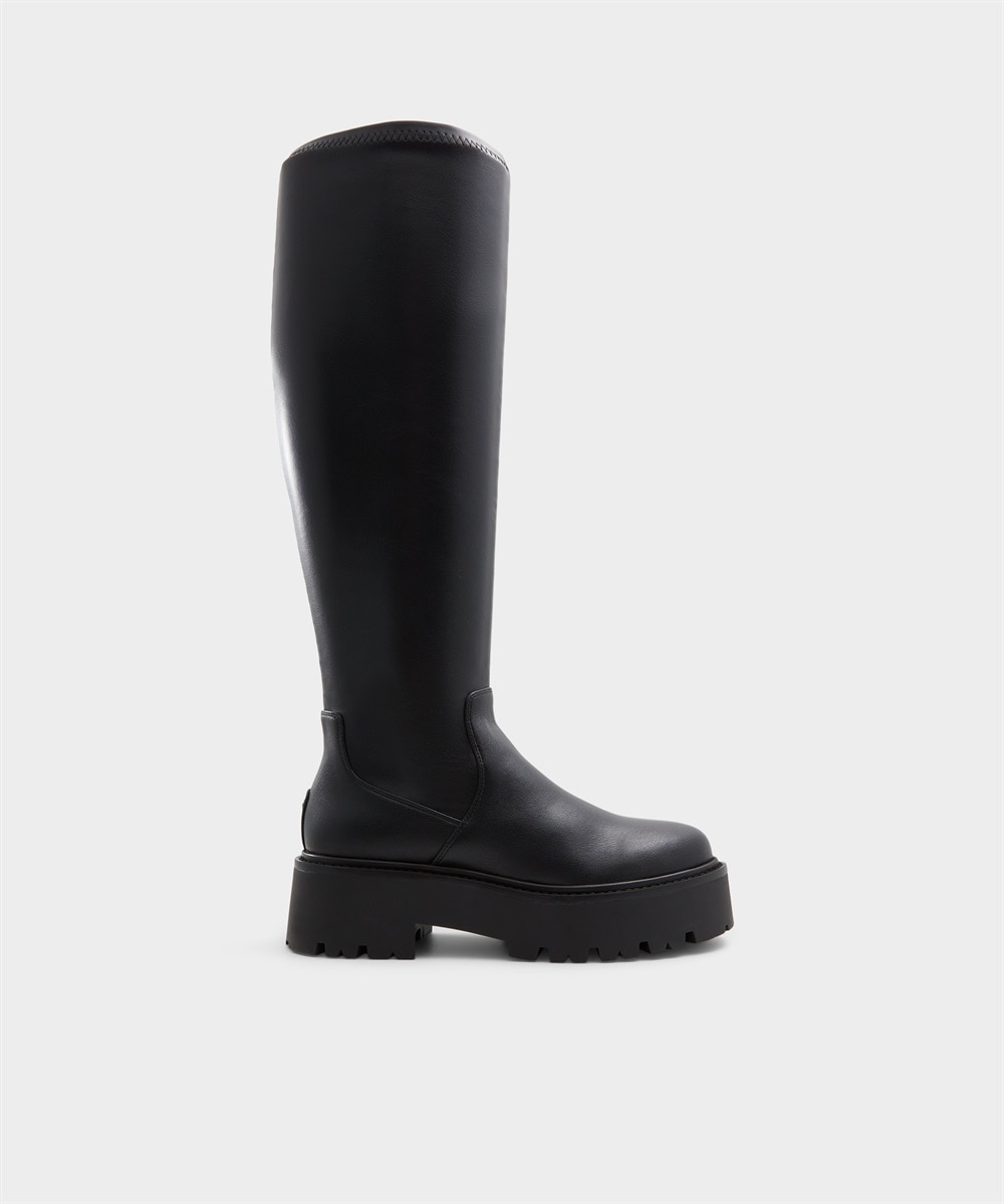 Botas básicas de mujer con punta redonda - Aldo - Negro Negro-1