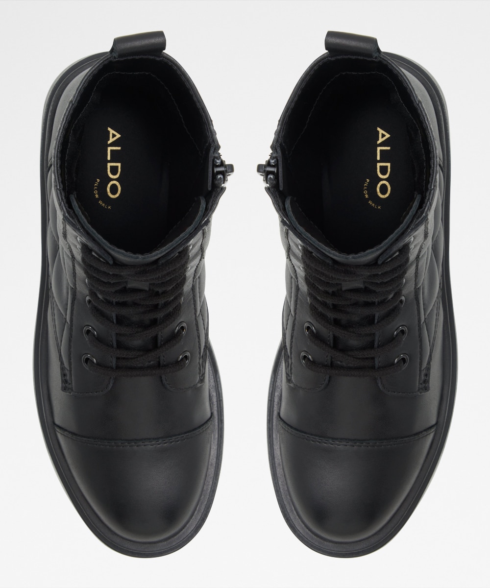 Botines básicos de mujer con punta redonda - Aldo - Negro Negro-6