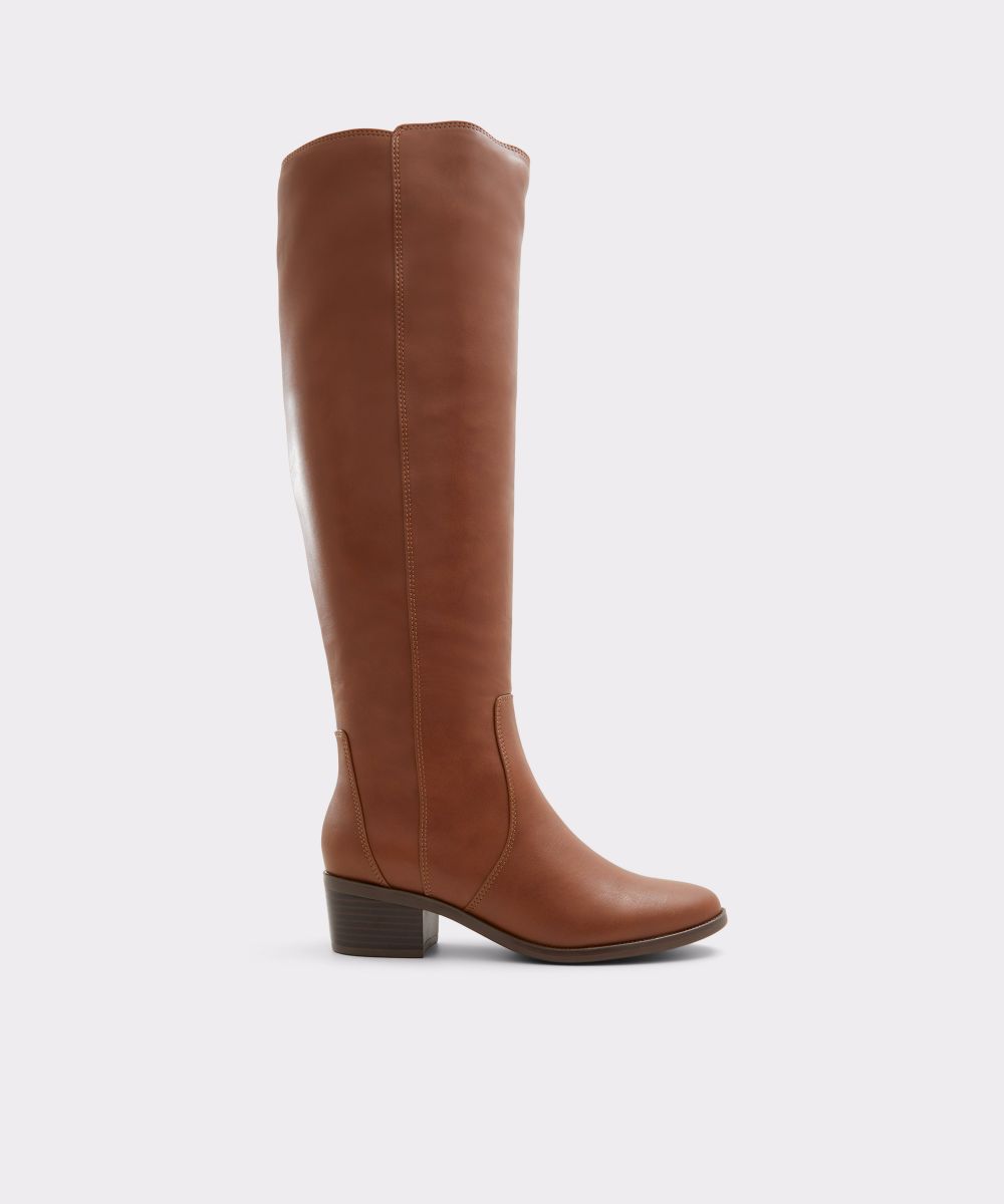 Botas de mujer con punta redonda - Aldo - Camel Camel-1