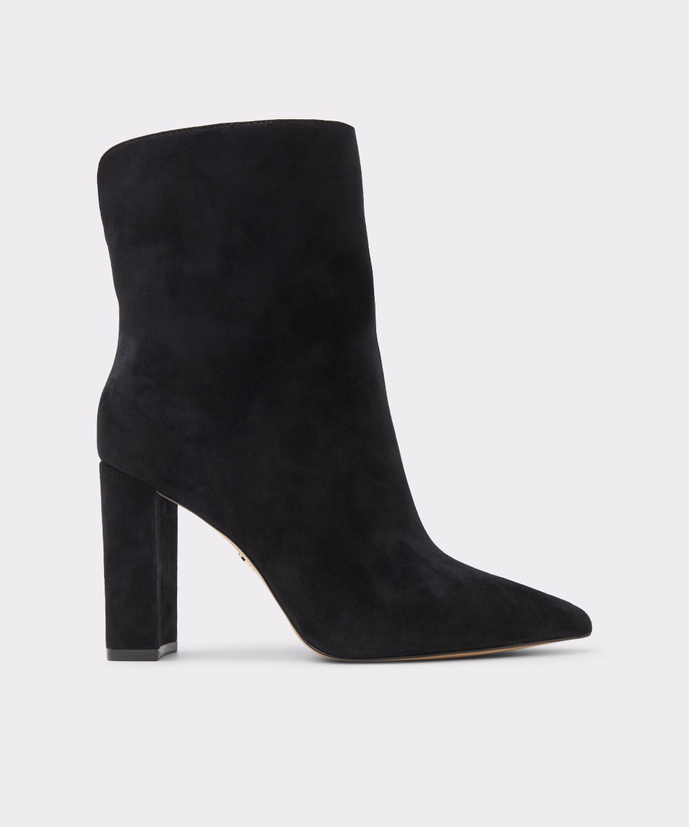 Botines básicos de mujer con punta afilada - Aldo - Negro Negro-1