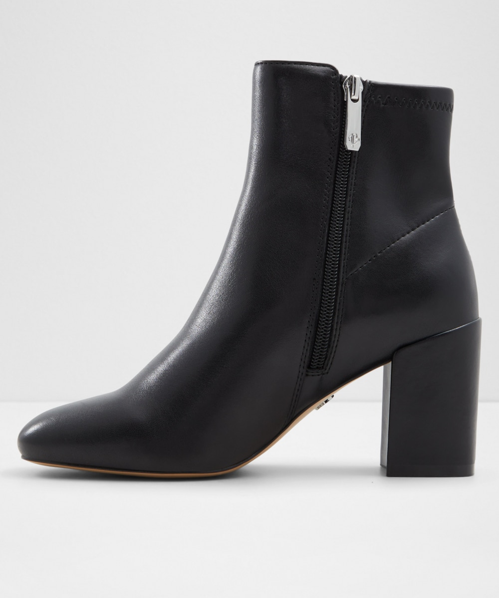 Botines básicos de mujer con punta redonda - Aldo - Negro Negro-3