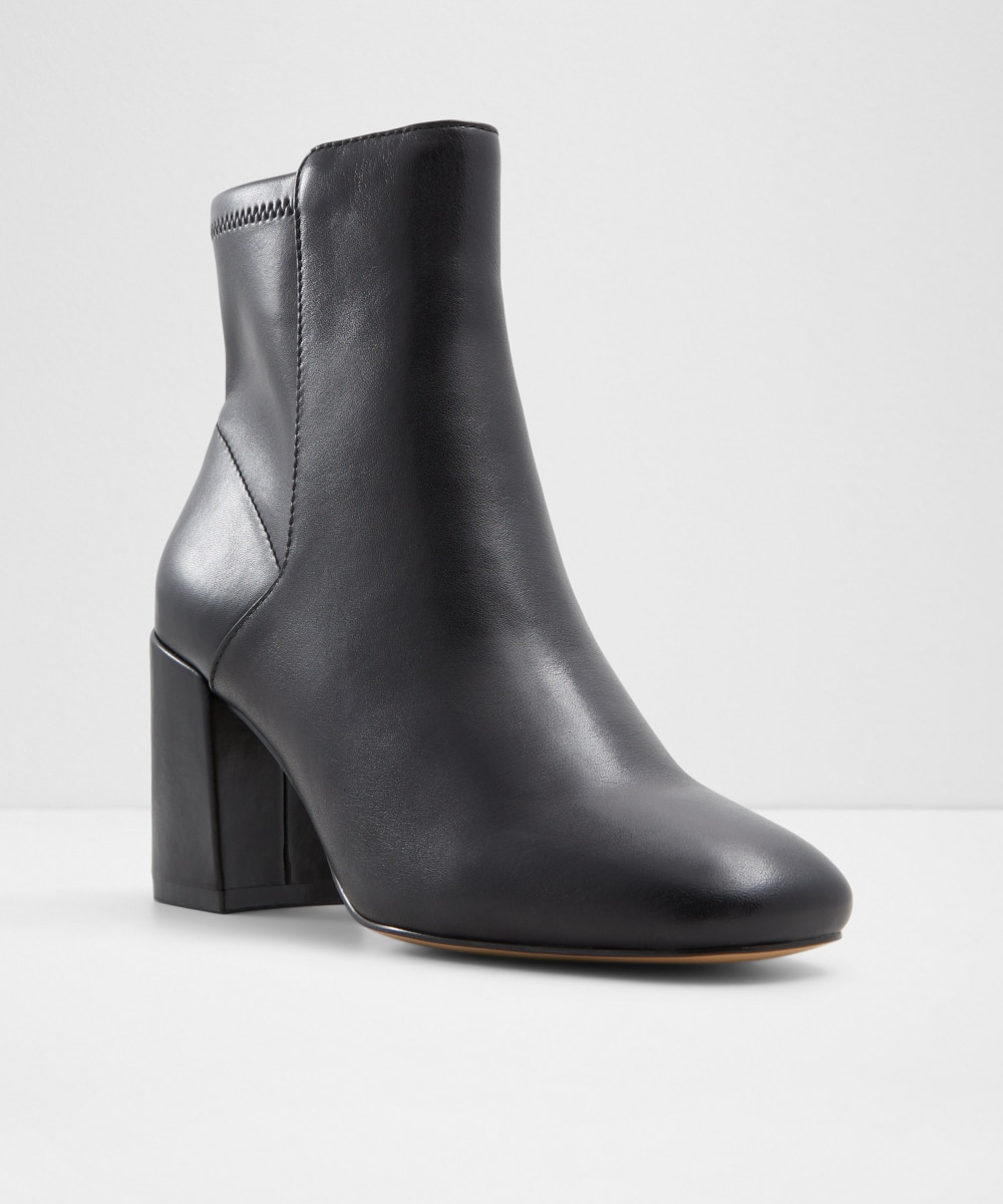 Botines básicos de mujer con punta redonda - Aldo - Negro Negro-5