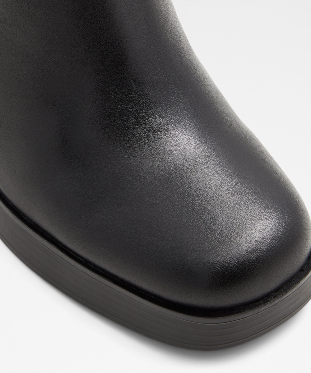 Botines de mujer con punta cuadrada - Aldo - Negro Negro-5