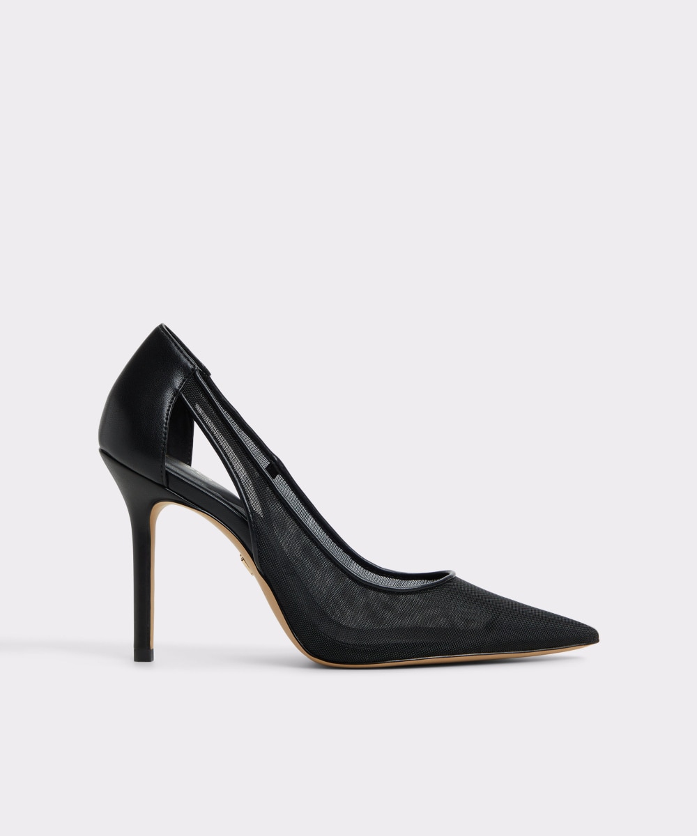 Zapatos de salón de mujer con punta afilada - Aldo - Negro Negro-1