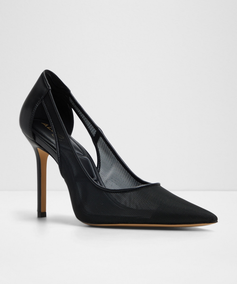 Zapatos de salón de mujer con punta afilada - Aldo - Negro Negro-4