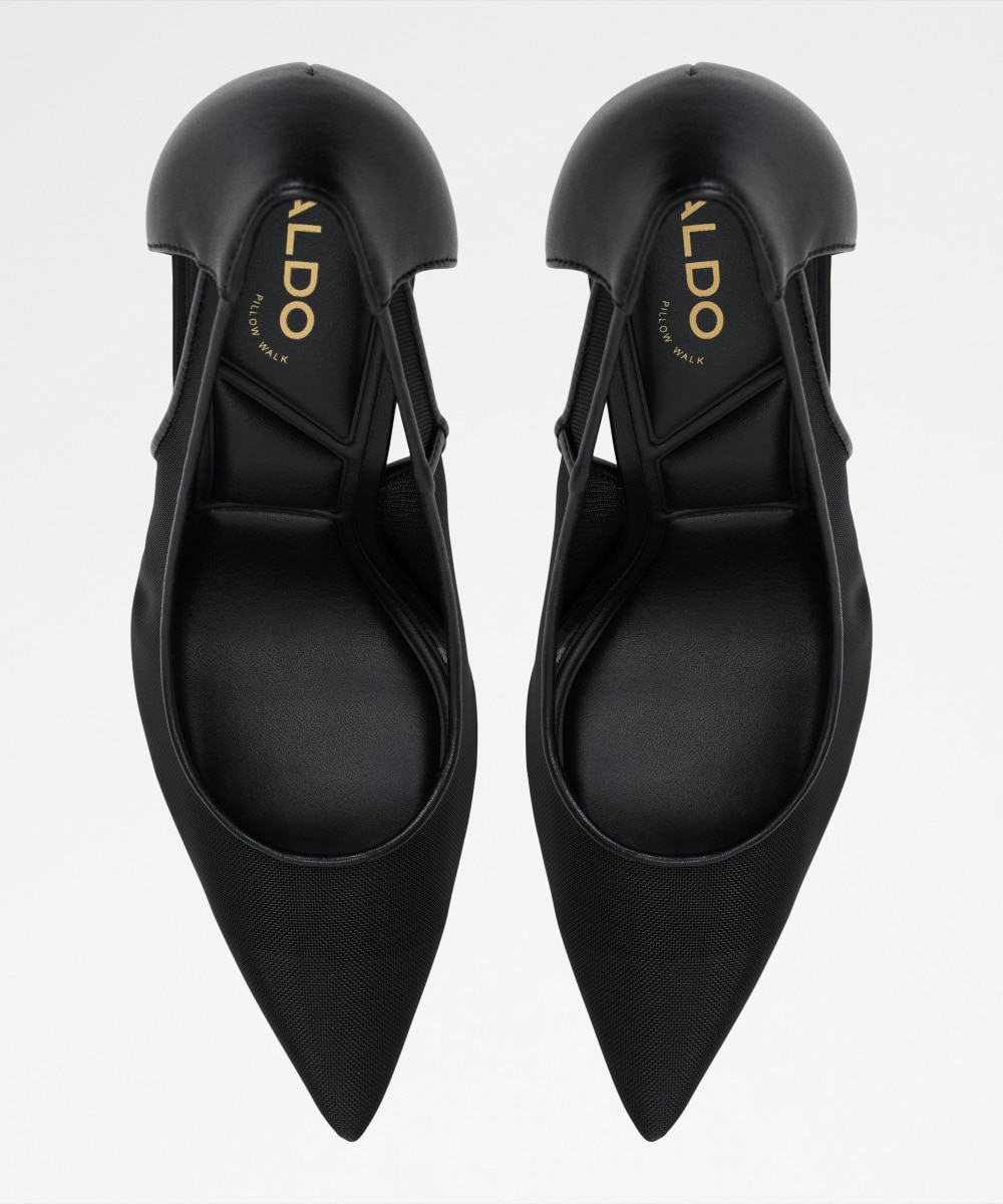 Zapatos de salón de mujer con punta afilada - Aldo - Negro Negro-6