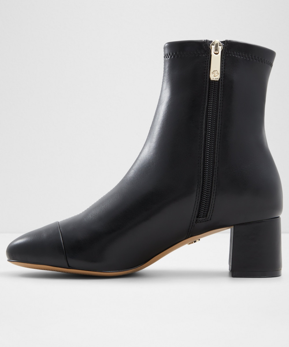 Botines básicos de mujer con punta redonda - Aldo - Negro Negro-2