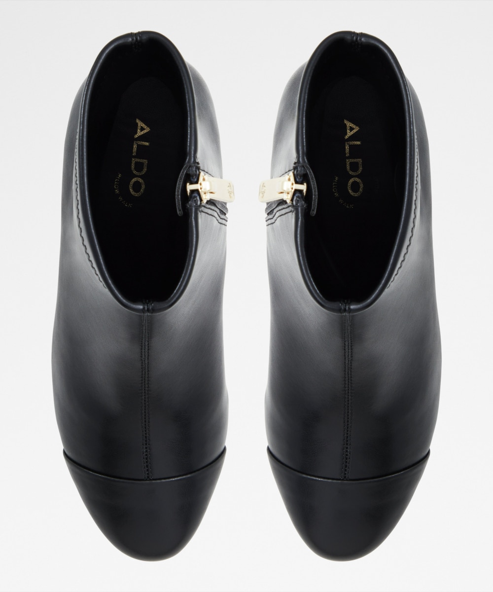 Botines básicos de mujer con punta redonda - Aldo - Negro Negro-6
