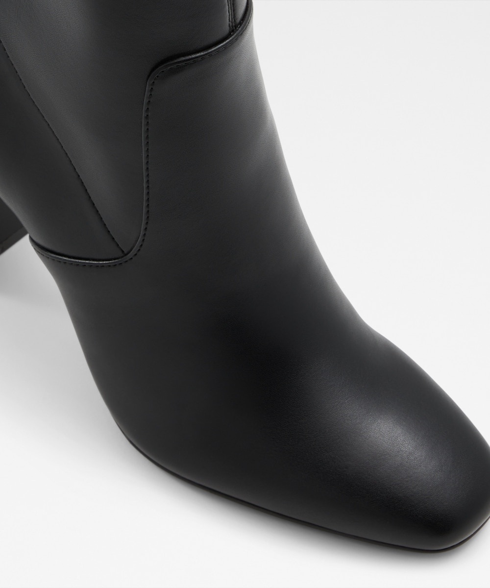 Botines básicos de mujer con punta cuadrada - Aldo - Negro Negro-5