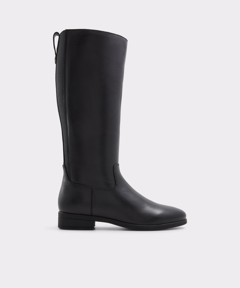 Botas básicas de mujer con punta redonda - Aldo - Negro Negro-1