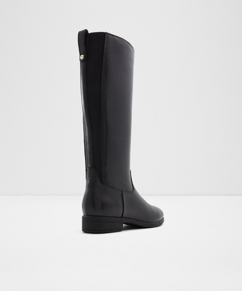 Botas básicas de mujer con punta redonda - Aldo - Negro Negro-2