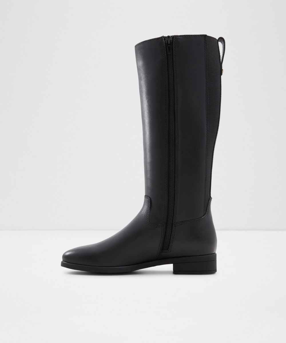 Botas básicas de mujer con punta redonda - Aldo - Negro Negro-4