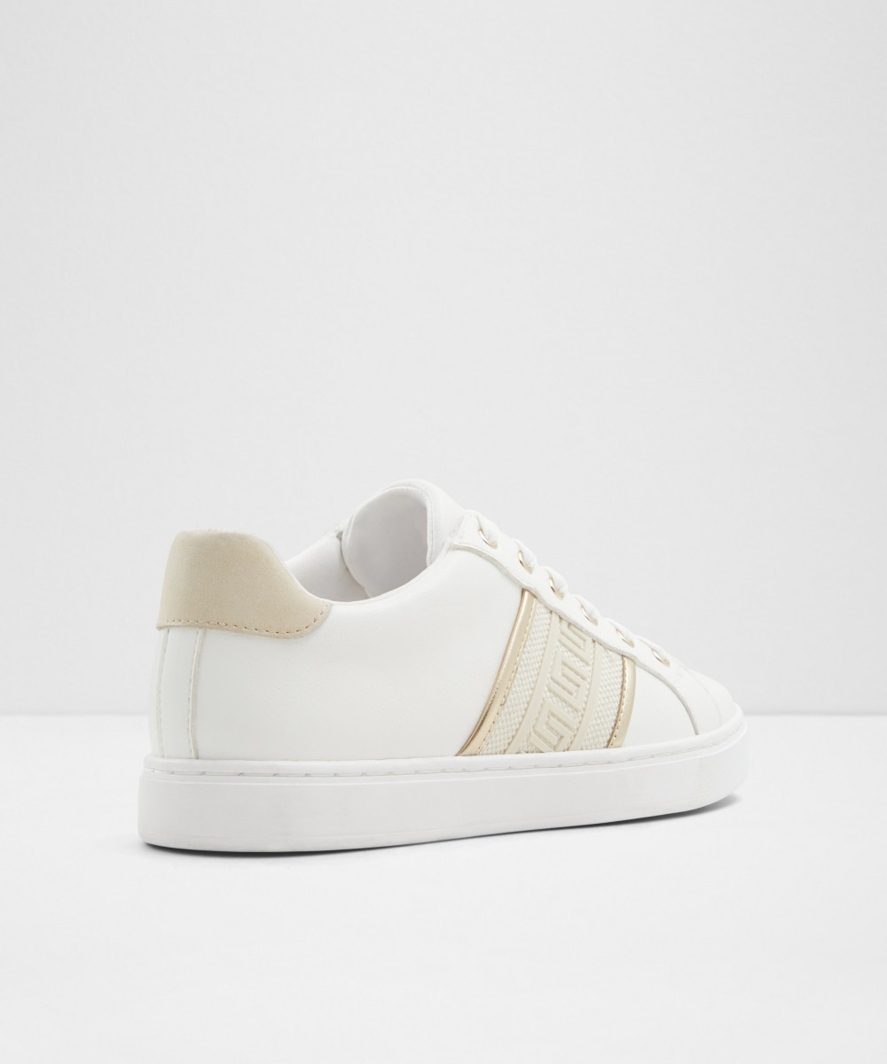 Zapatillas deportivas de mujer con punta redonda - Aldo - Blanco Blanco-3