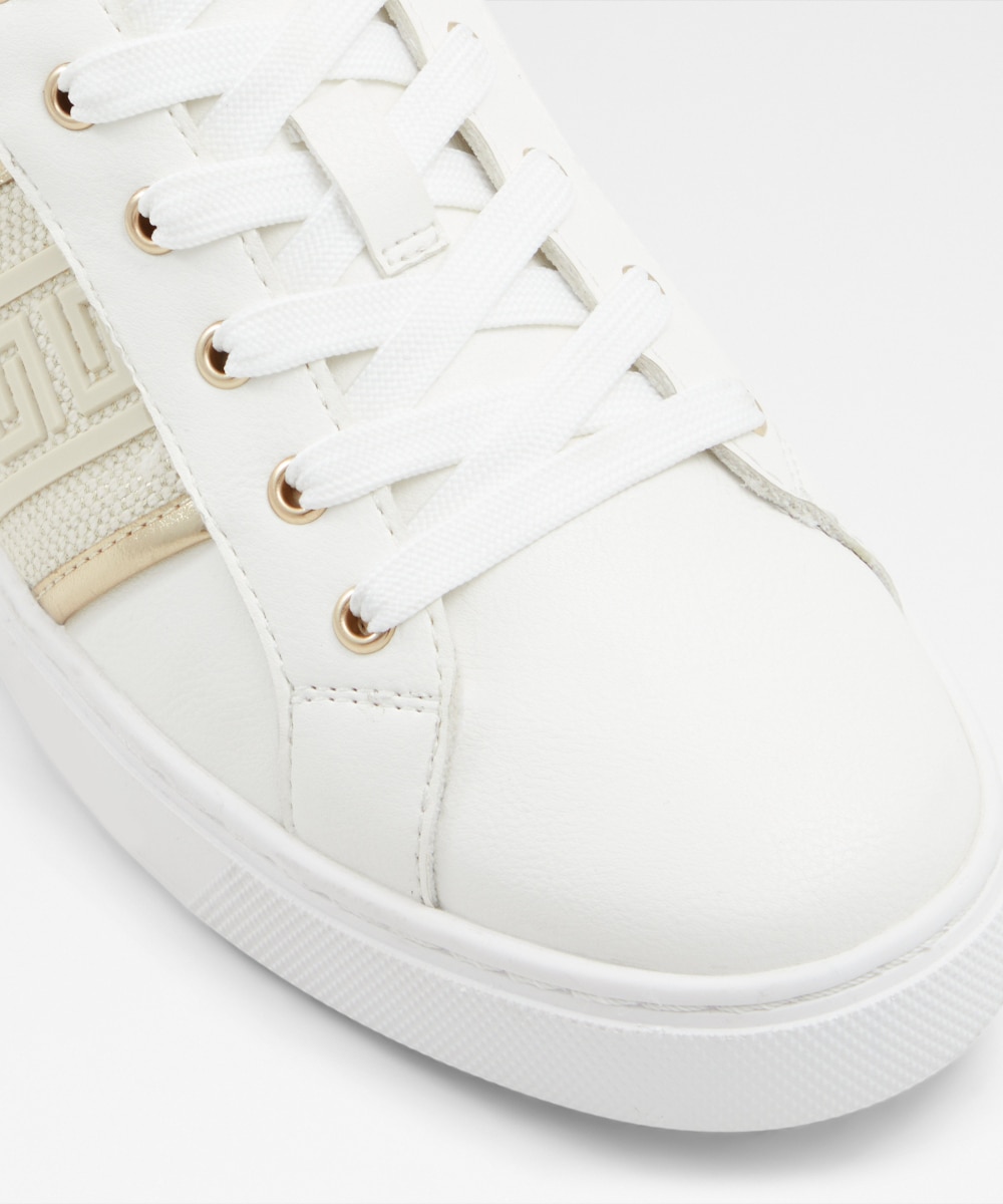 Zapatillas deportivas de mujer con punta redonda - Aldo - Blanco Blanco-5