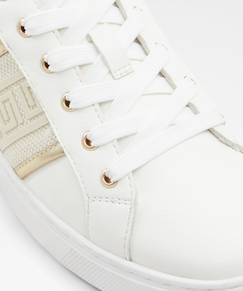 Zapatillas deportivas de mujer con punta redonda - Aldo - Blanco Blanco-7