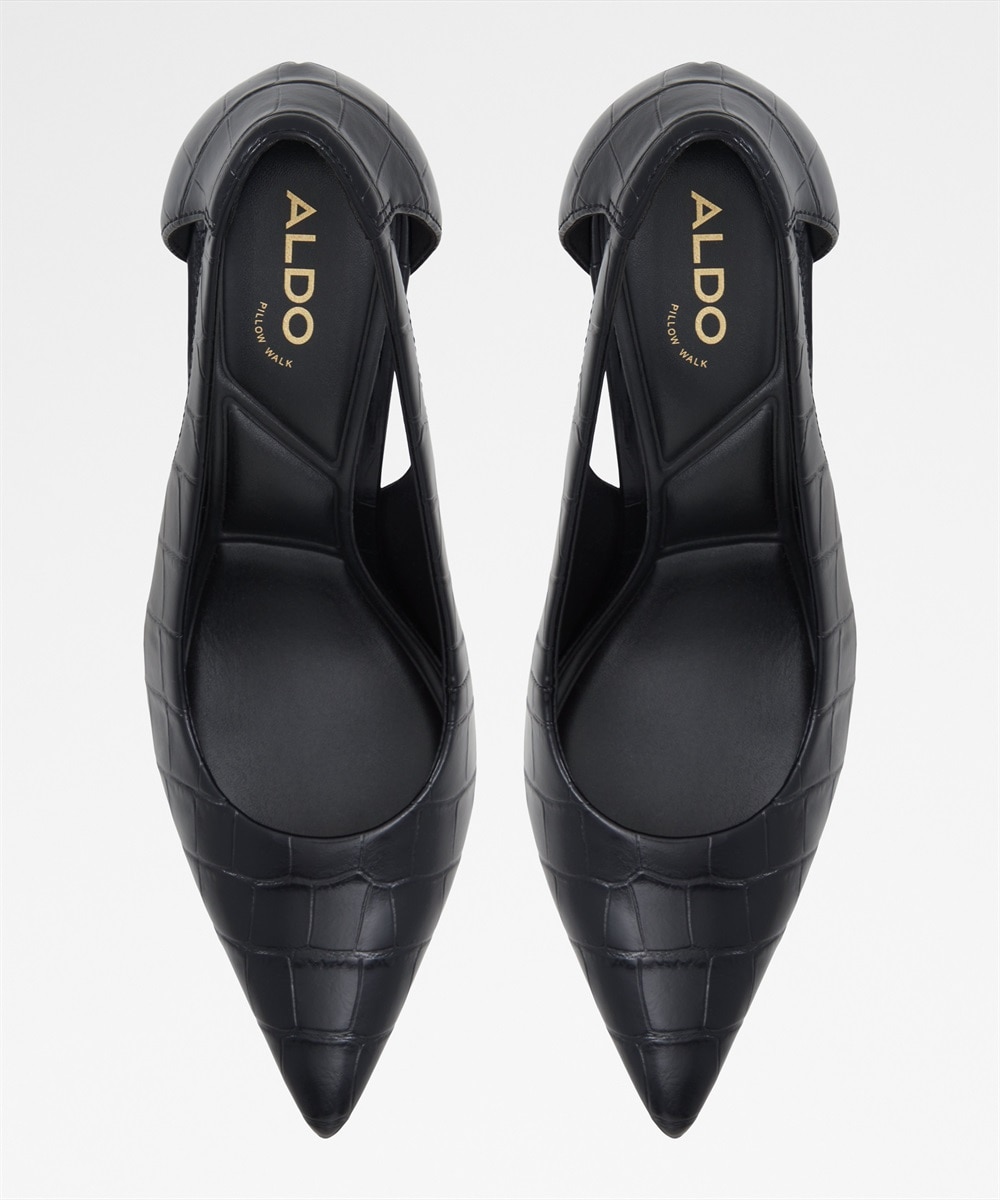 Zapatos de salón de mujer con punta afilada - Aldo - Negro Negro-3