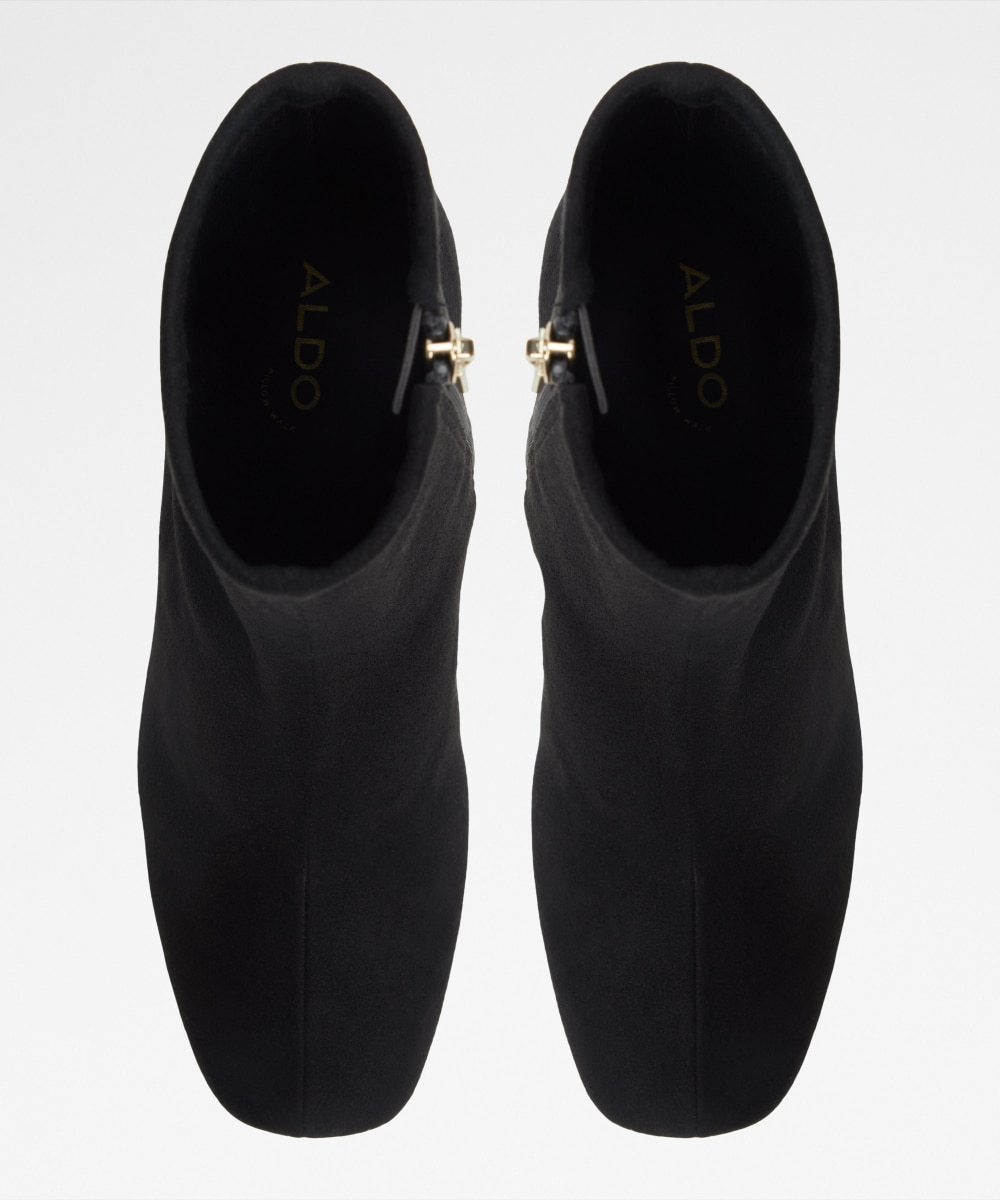 Botines básicos de mujer con punta cuadrada - Aldo - Negro Negro-6