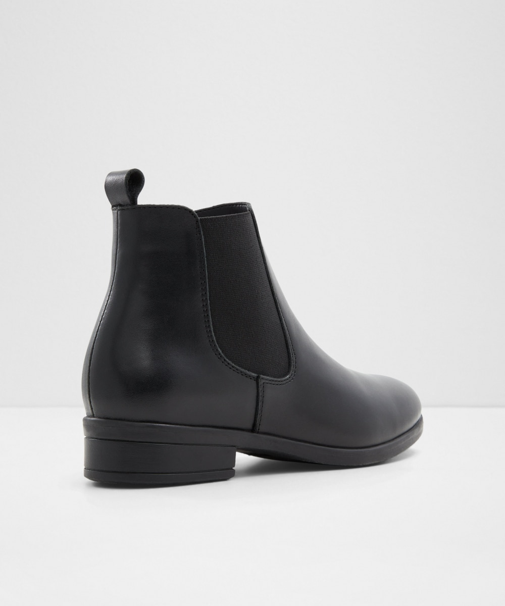 Botines básicos de mujer con punta redonda - Aldo - Negro Negro-3