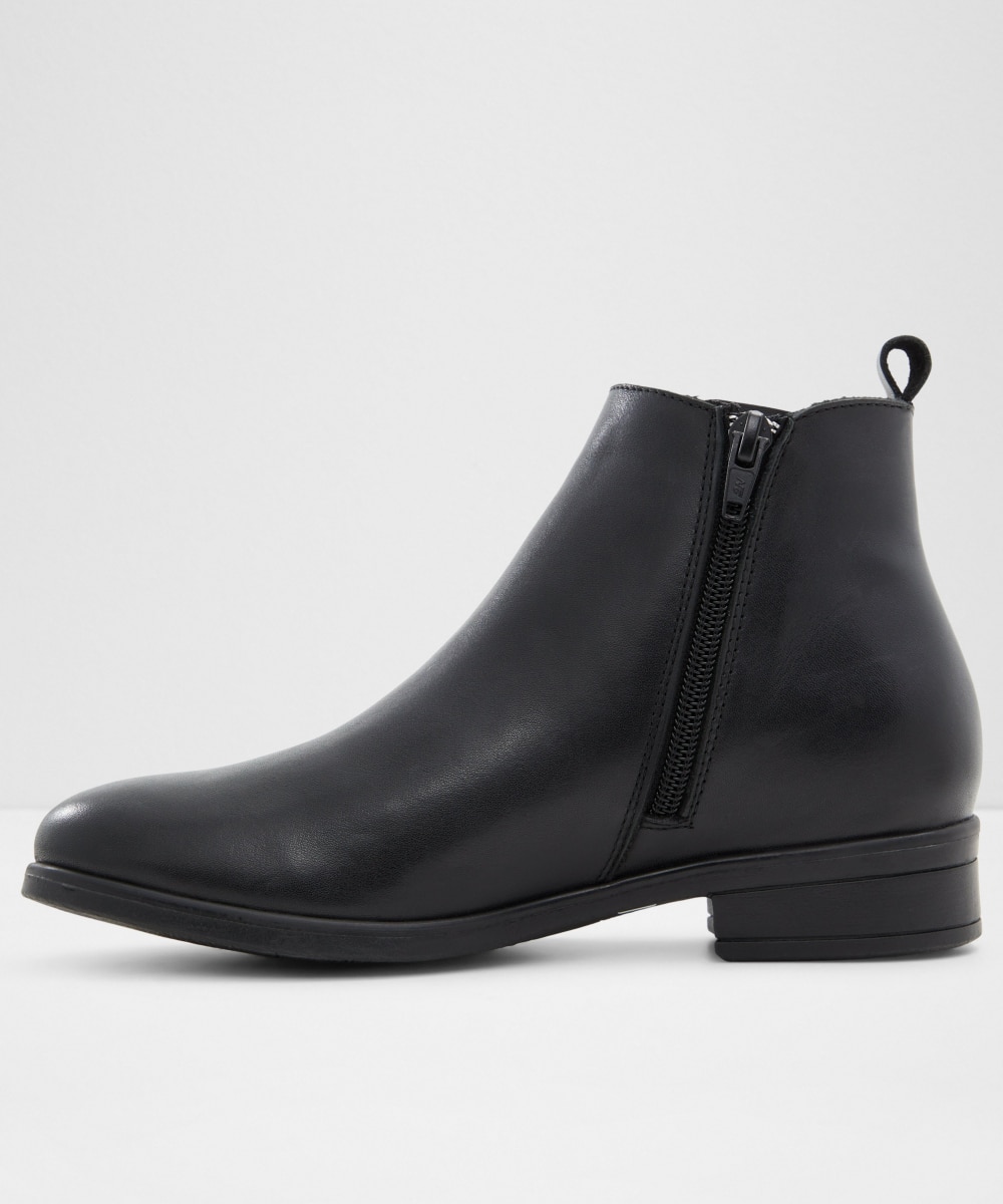 Botines básicos de mujer con punta redonda - Aldo - Negro Negro-2