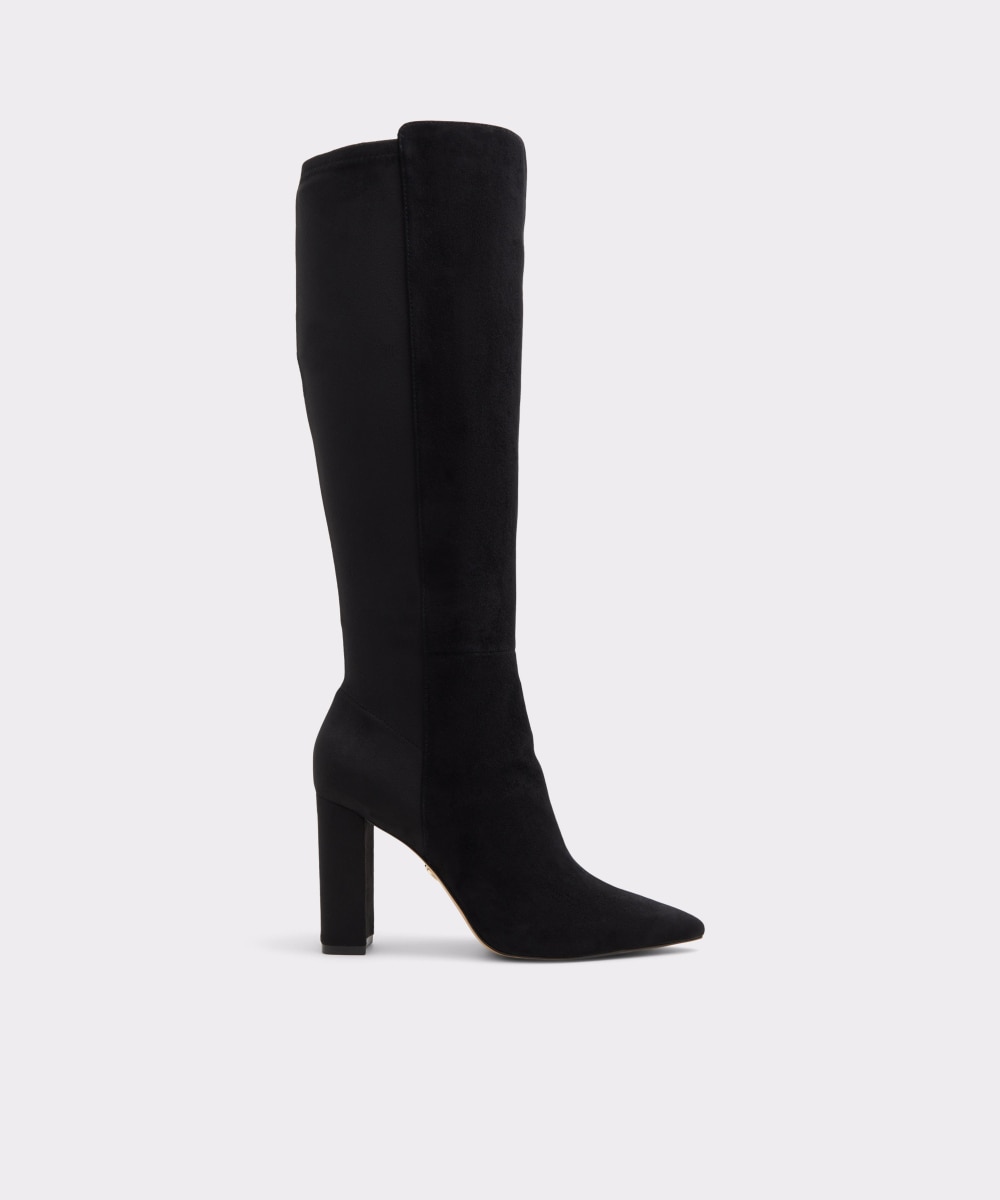 Botas básicas de mujer con punta afilada - Aldo - Negro Negro-1
