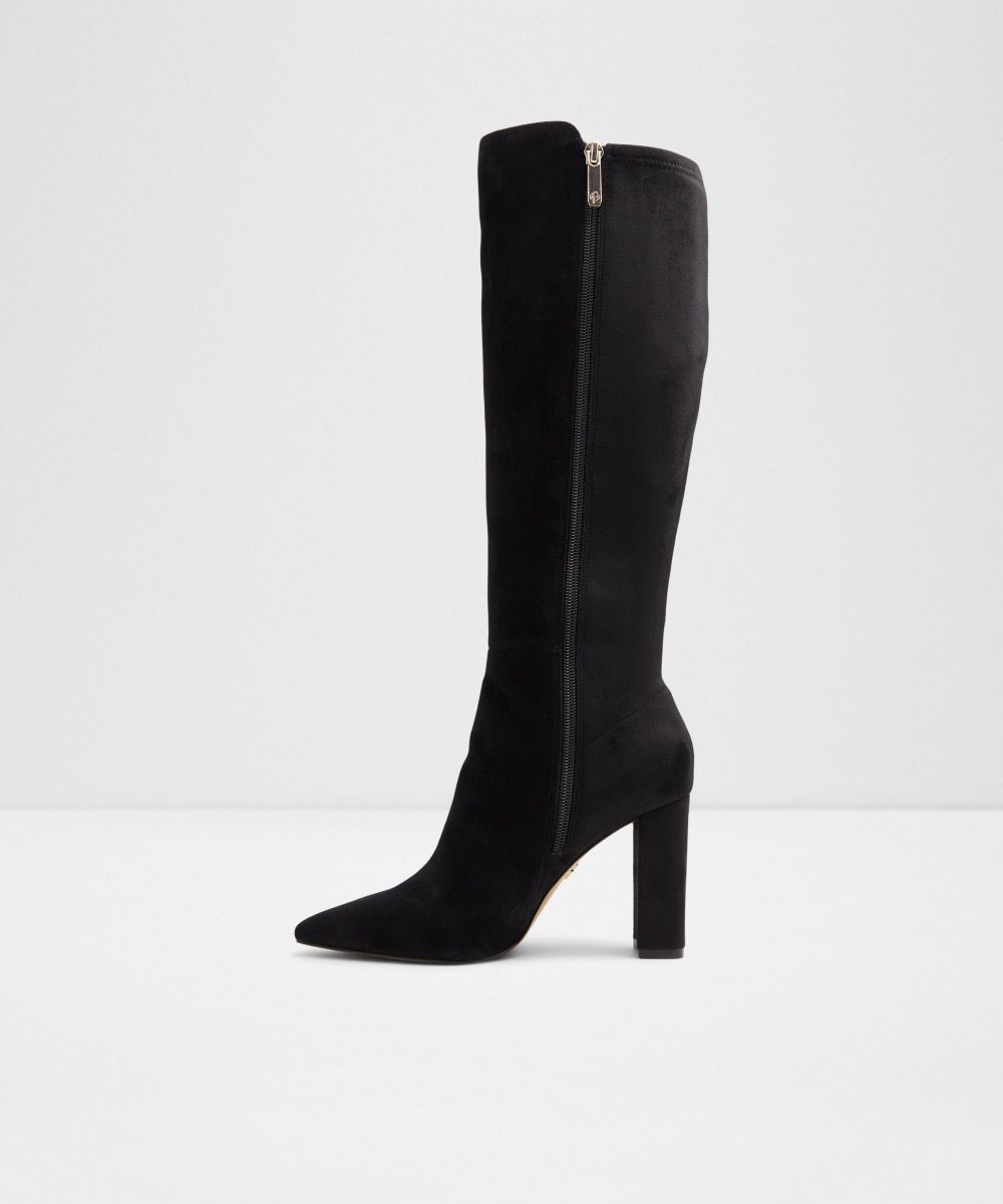 Botas básicas de mujer con punta afilada - Aldo - Negro Negro-3