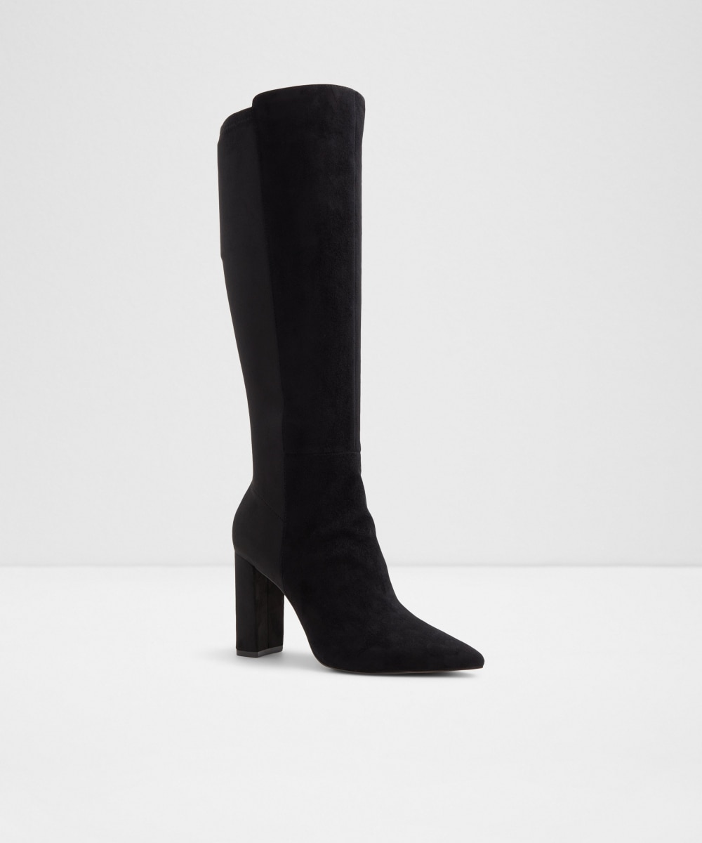 Botas básicas de mujer con punta afilada - Aldo - Negro Negro-4