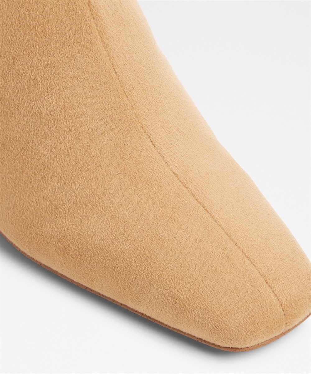 Botines básicos de mujer con punta cuadrada - Aldo - Beige Beige-4