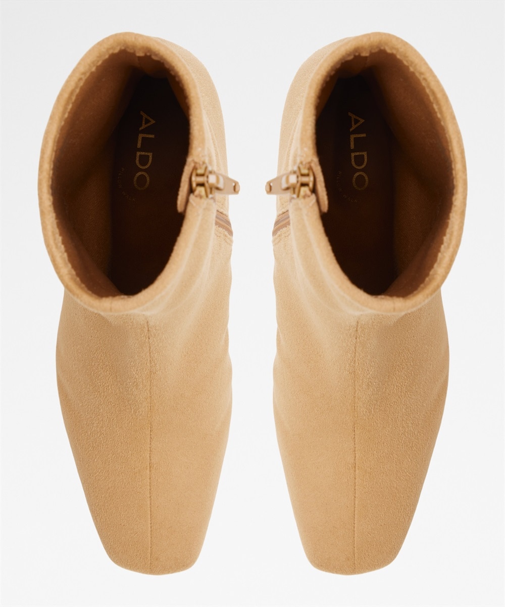 Botines básicos de mujer con punta cuadrada - Aldo - Beige Beige-6